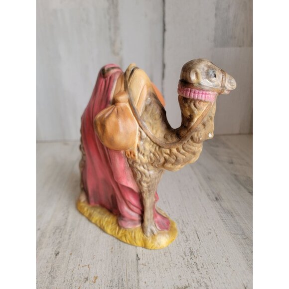 Vintage camel chalkware nativity scene Xmas figure decor religious - Picture 3 of 8